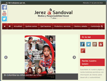 Tablet Screenshot of jerezsandoval.com